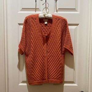 Sundance Women's Burnt Orange Knit Cardigan